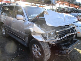 1999 TOYOTA LAND CRUISER SILVER 4.7L AT 4WD Z15125